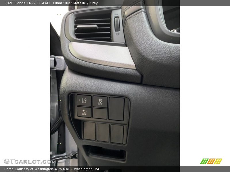 Lunar Silver Metallic / Gray 2020 Honda CR-V LX AWD
