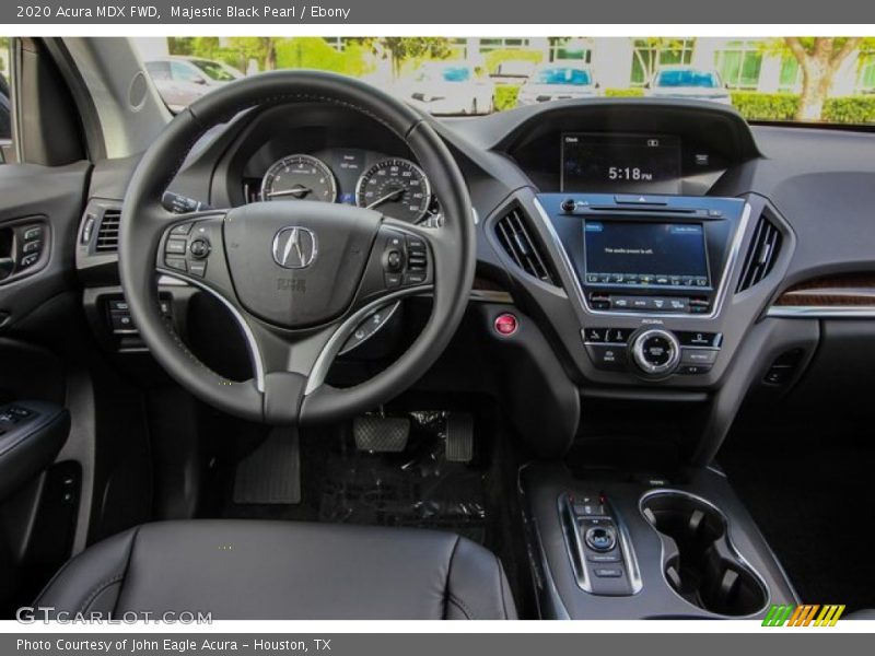 Dashboard of 2020 MDX FWD