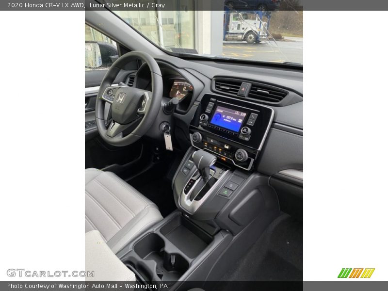 Lunar Silver Metallic / Gray 2020 Honda CR-V LX AWD