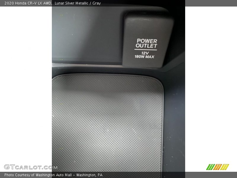 Lunar Silver Metallic / Gray 2020 Honda CR-V LX AWD