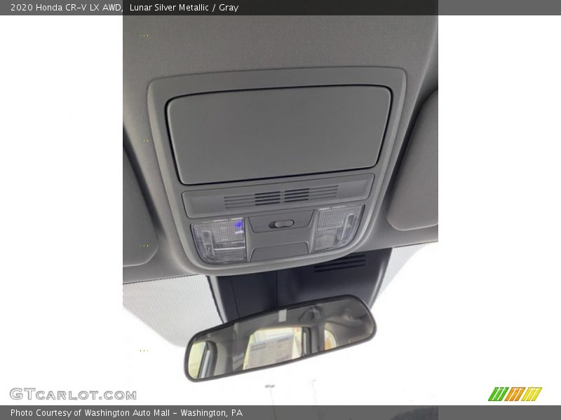 Lunar Silver Metallic / Gray 2020 Honda CR-V LX AWD