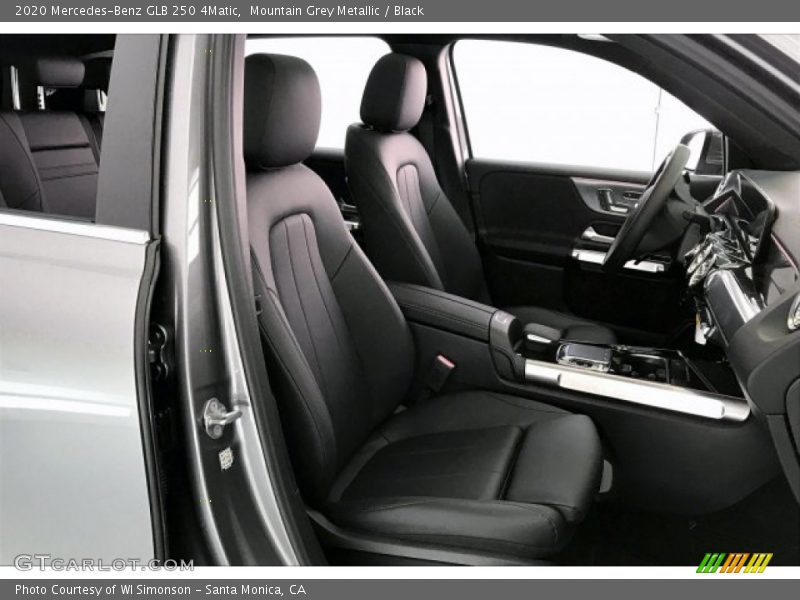 Front Seat of 2020 GLB 250 4Matic
