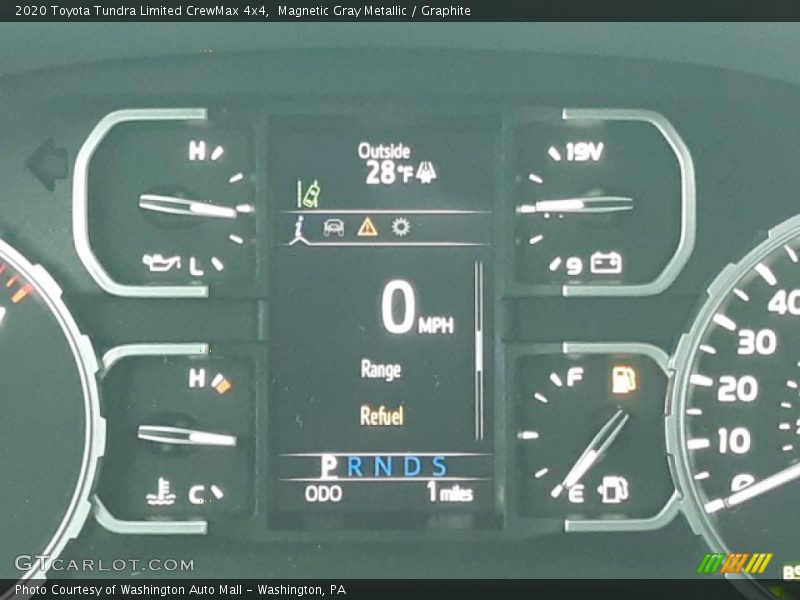 Magnetic Gray Metallic / Graphite 2020 Toyota Tundra Limited CrewMax 4x4