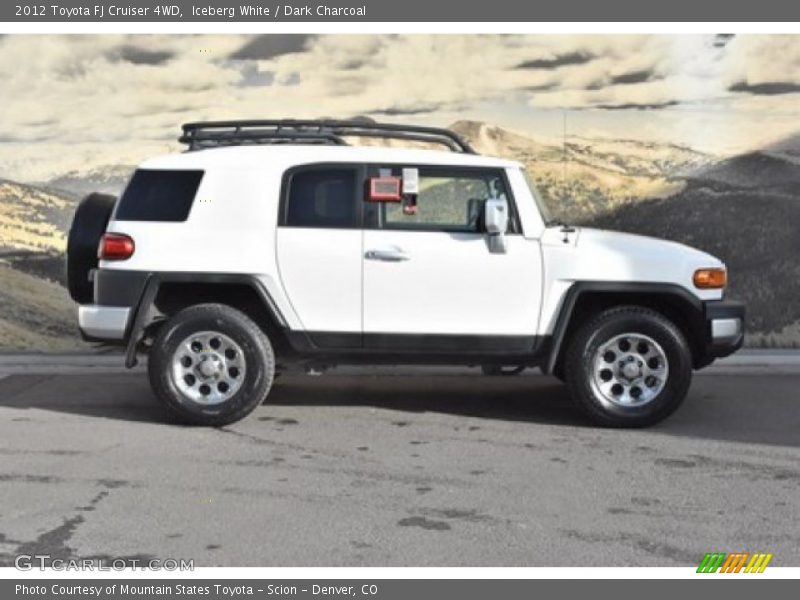 Iceberg White / Dark Charcoal 2012 Toyota FJ Cruiser 4WD