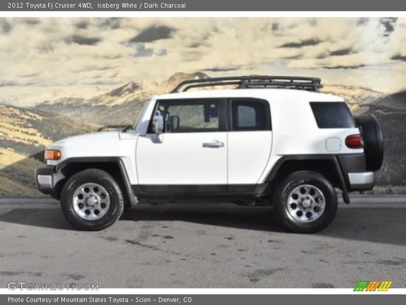 Iceberg White / Dark Charcoal 2012 Toyota FJ Cruiser 4WD