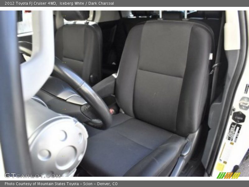 Iceberg White / Dark Charcoal 2012 Toyota FJ Cruiser 4WD