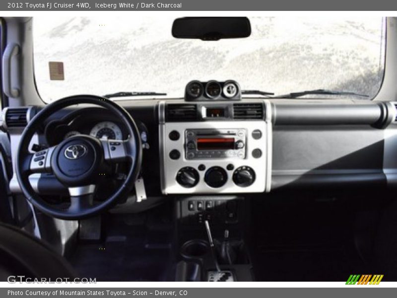 Iceberg White / Dark Charcoal 2012 Toyota FJ Cruiser 4WD