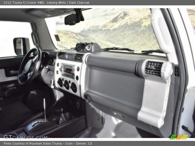 Iceberg White / Dark Charcoal 2012 Toyota FJ Cruiser 4WD