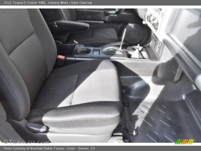 Iceberg White / Dark Charcoal 2012 Toyota FJ Cruiser 4WD