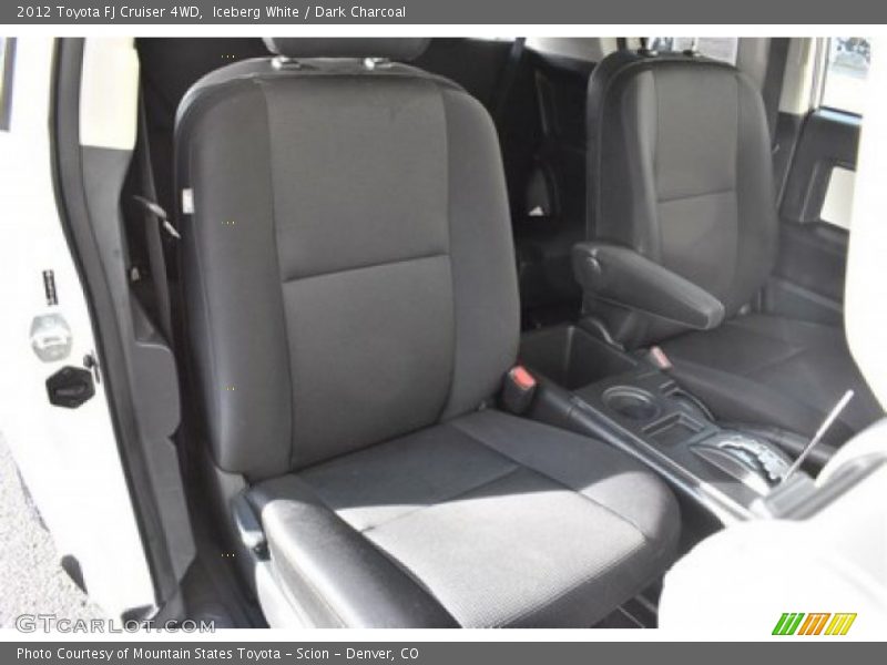 Iceberg White / Dark Charcoal 2012 Toyota FJ Cruiser 4WD