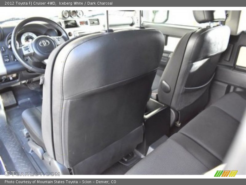 Iceberg White / Dark Charcoal 2012 Toyota FJ Cruiser 4WD