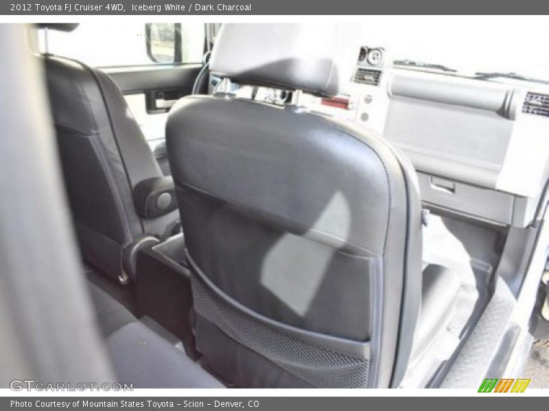 Iceberg White / Dark Charcoal 2012 Toyota FJ Cruiser 4WD