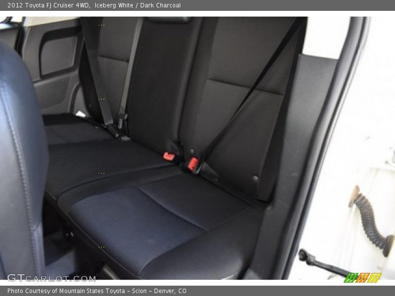 Iceberg White / Dark Charcoal 2012 Toyota FJ Cruiser 4WD