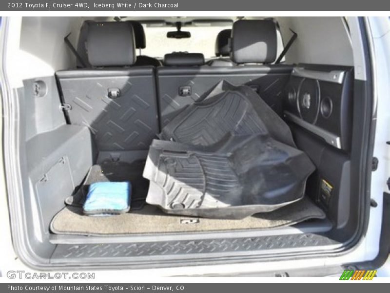 Iceberg White / Dark Charcoal 2012 Toyota FJ Cruiser 4WD