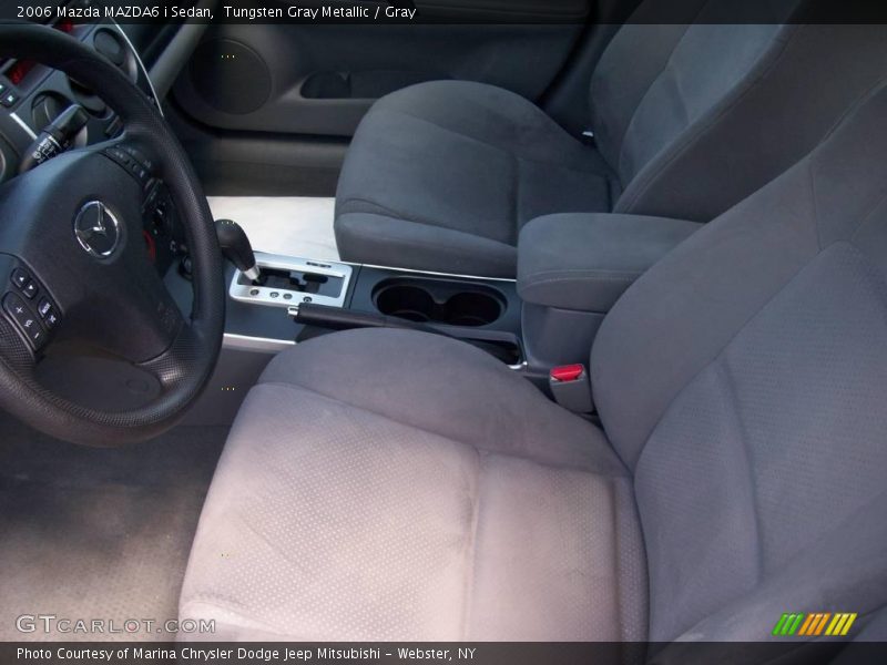Tungsten Gray Metallic / Gray 2006 Mazda MAZDA6 i Sedan