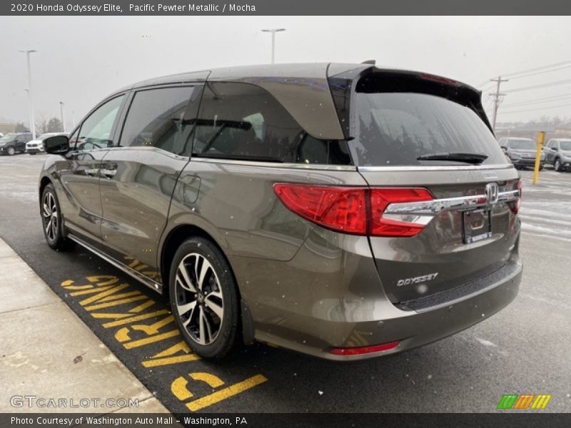 Pacific Pewter Metallic / Mocha 2020 Honda Odyssey Elite