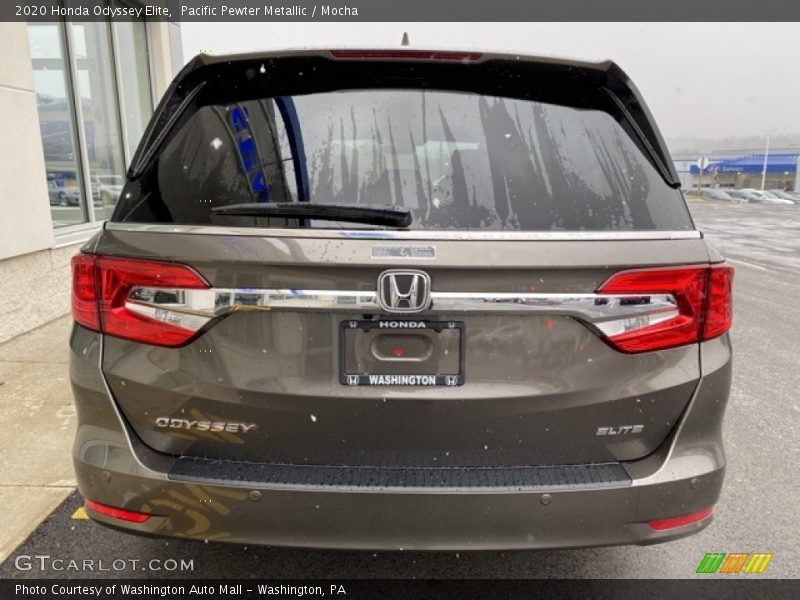 Pacific Pewter Metallic / Mocha 2020 Honda Odyssey Elite