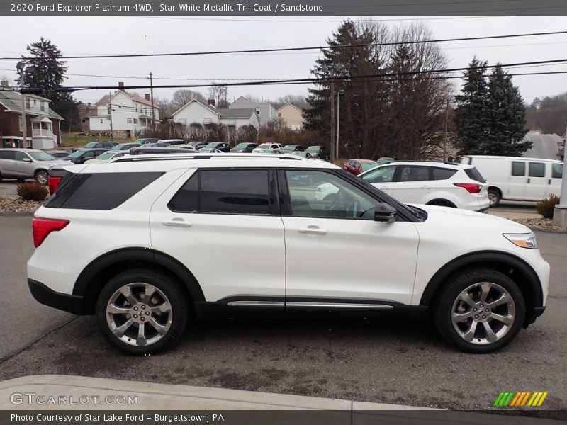  2020 Explorer Platinum 4WD Star White Metallic Tri-Coat