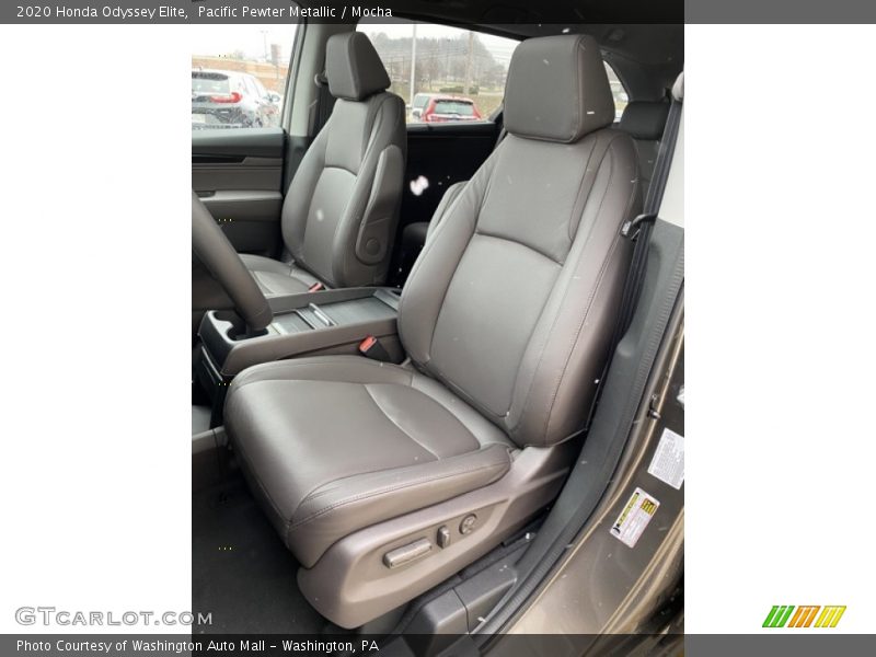 Pacific Pewter Metallic / Mocha 2020 Honda Odyssey Elite