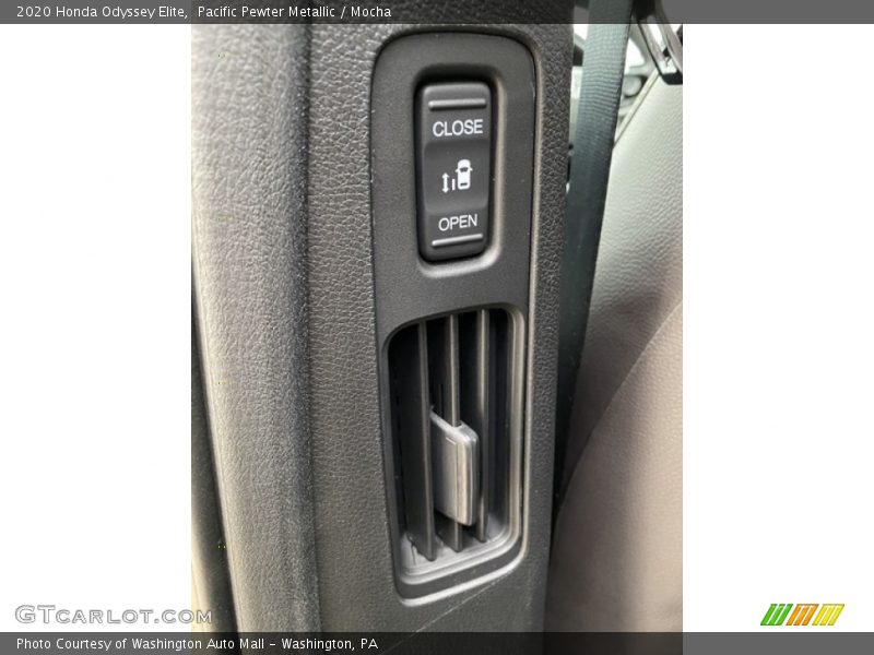 Pacific Pewter Metallic / Mocha 2020 Honda Odyssey Elite