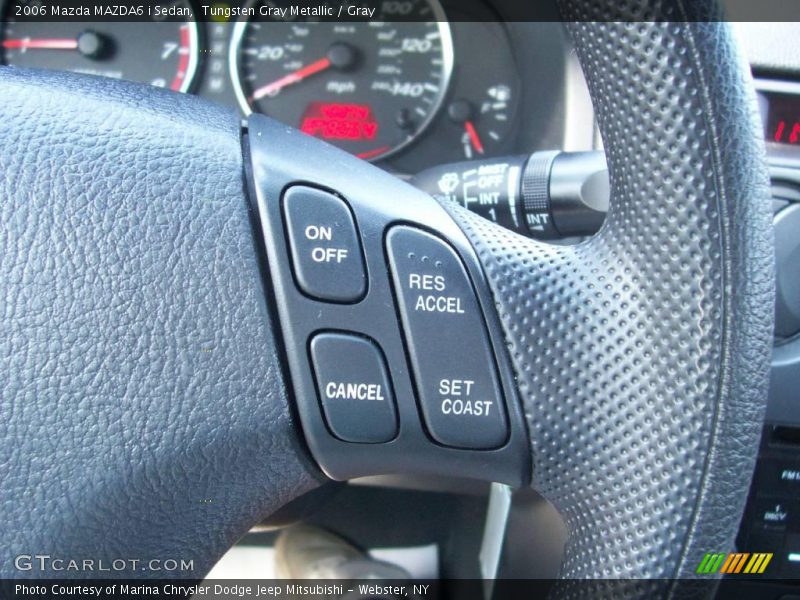 Tungsten Gray Metallic / Gray 2006 Mazda MAZDA6 i Sedan