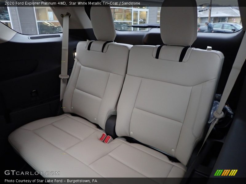 Rear Seat of 2020 Explorer Platinum 4WD