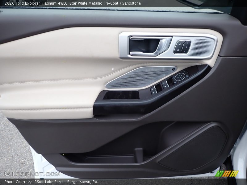 Door Panel of 2020 Explorer Platinum 4WD
