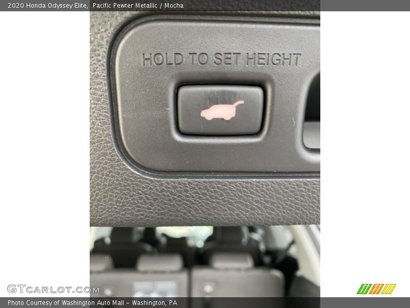 Pacific Pewter Metallic / Mocha 2020 Honda Odyssey Elite