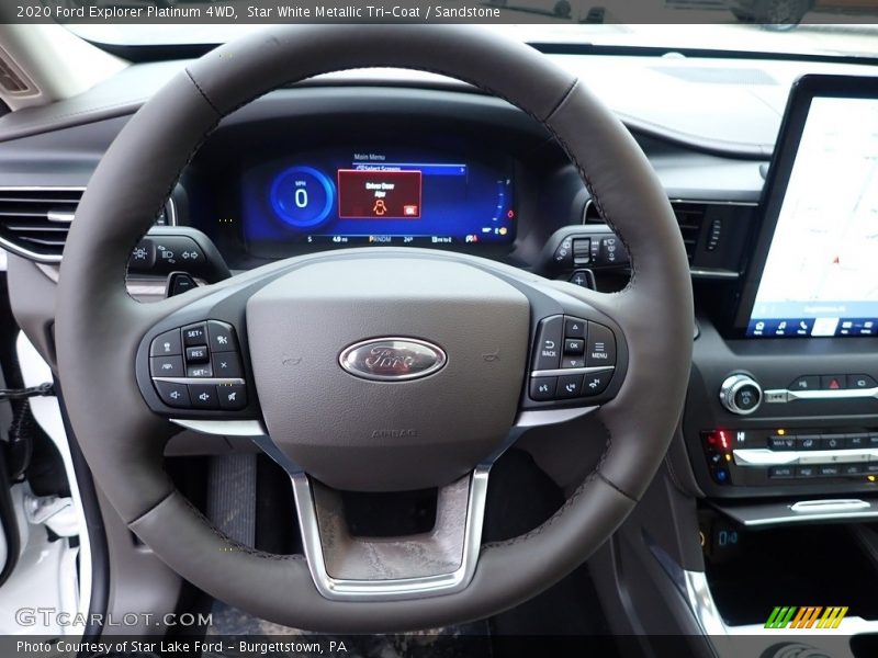  2020 Explorer Platinum 4WD Steering Wheel