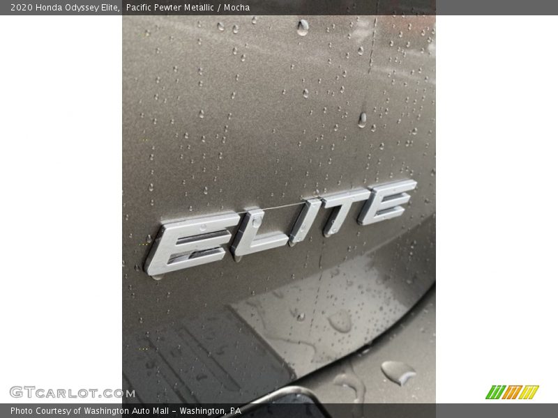Pacific Pewter Metallic / Mocha 2020 Honda Odyssey Elite