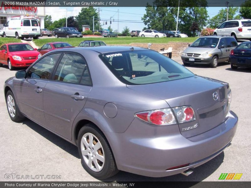 Tungsten Gray Metallic / Gray 2006 Mazda MAZDA6 i Sedan