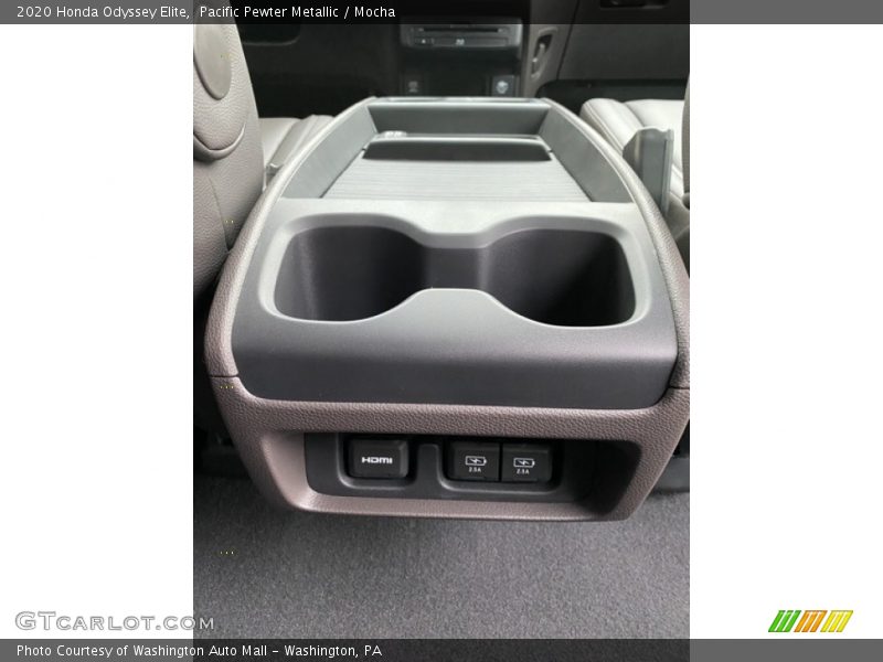 Pacific Pewter Metallic / Mocha 2020 Honda Odyssey Elite