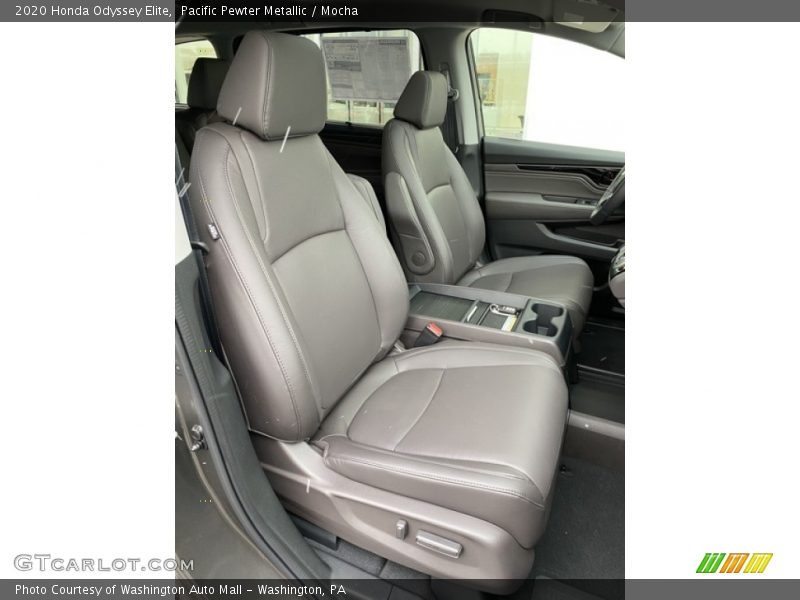 Pacific Pewter Metallic / Mocha 2020 Honda Odyssey Elite