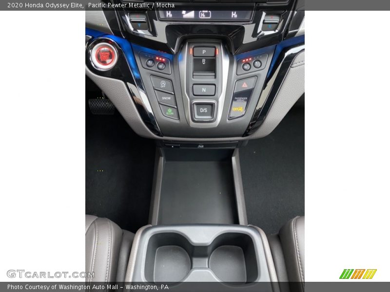 Pacific Pewter Metallic / Mocha 2020 Honda Odyssey Elite
