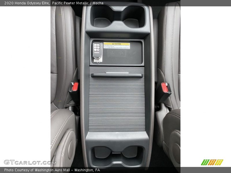 Pacific Pewter Metallic / Mocha 2020 Honda Odyssey Elite