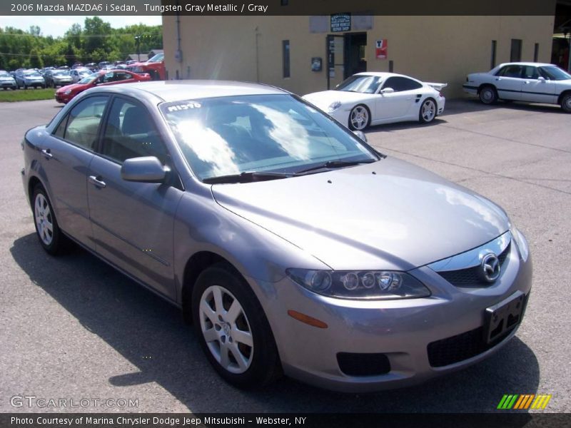 Tungsten Gray Metallic / Gray 2006 Mazda MAZDA6 i Sedan