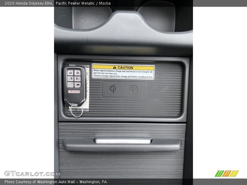 Pacific Pewter Metallic / Mocha 2020 Honda Odyssey Elite