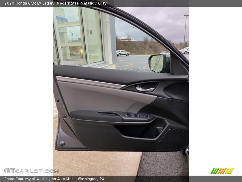 Modern Steel Metallic / Gray 2020 Honda Civic LX Sedan