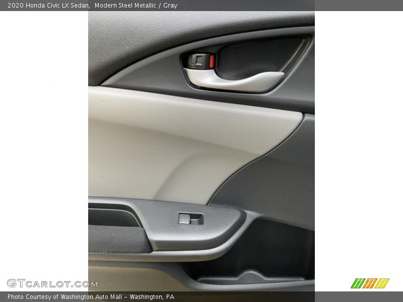 Modern Steel Metallic / Gray 2020 Honda Civic LX Sedan