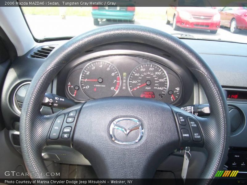 Tungsten Gray Metallic / Gray 2006 Mazda MAZDA6 i Sedan