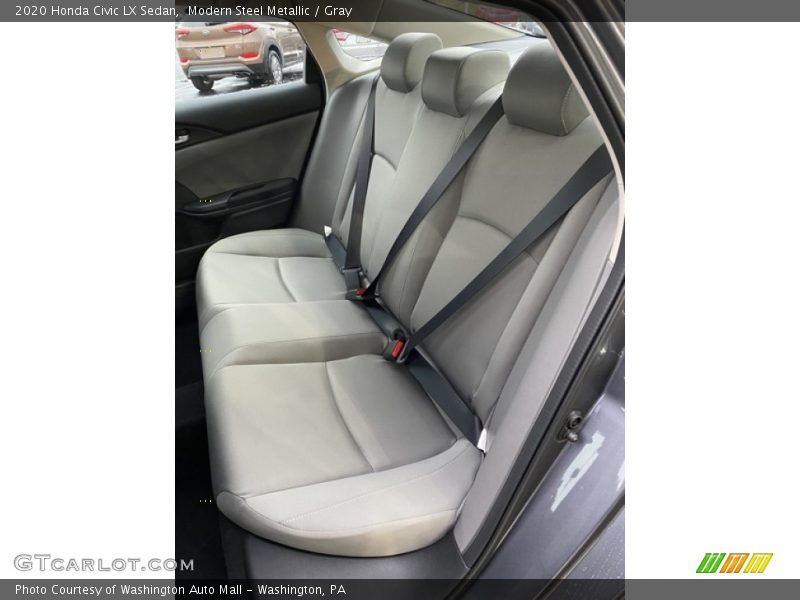 Modern Steel Metallic / Gray 2020 Honda Civic LX Sedan