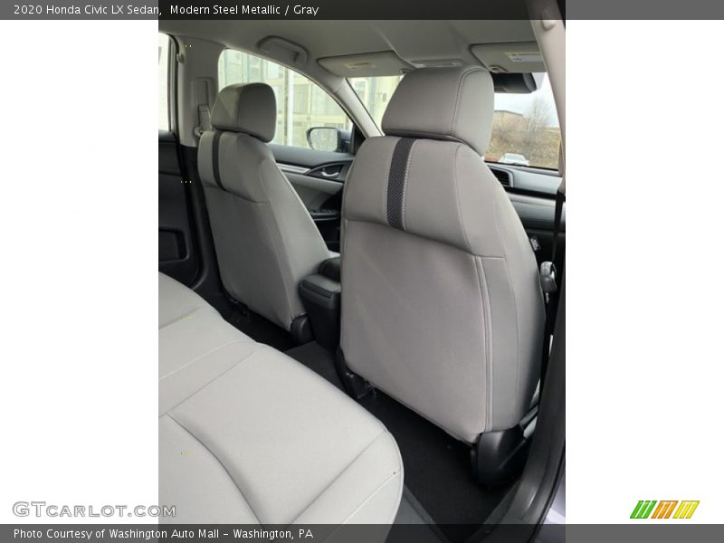 Modern Steel Metallic / Gray 2020 Honda Civic LX Sedan