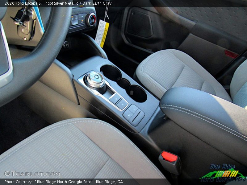 Ingot Silver Metallic / Dark Earth Gray 2020 Ford Escape S