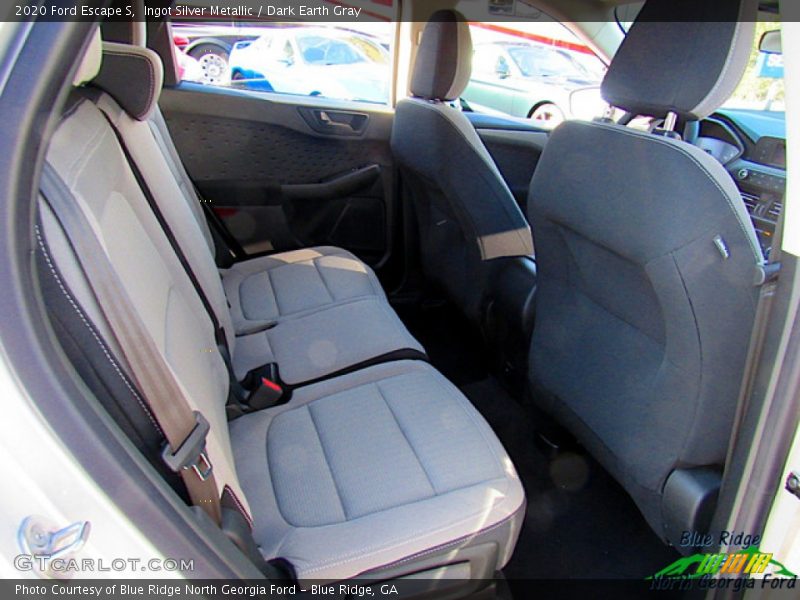 Ingot Silver Metallic / Dark Earth Gray 2020 Ford Escape S