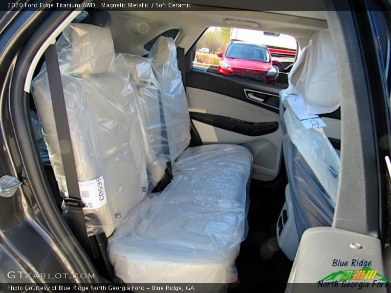 Magnetic Metallic / Soft Ceramic 2020 Ford Edge Titanium AWD