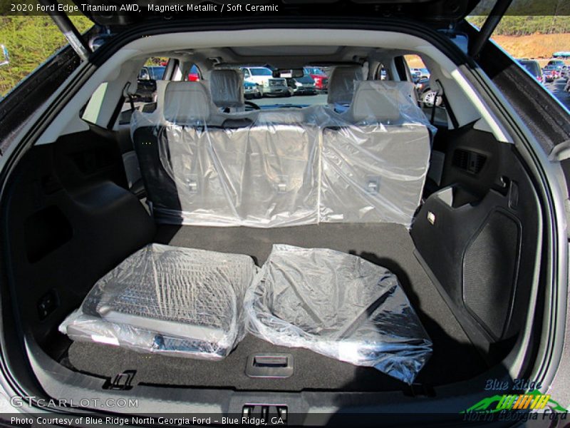 Magnetic Metallic / Soft Ceramic 2020 Ford Edge Titanium AWD
