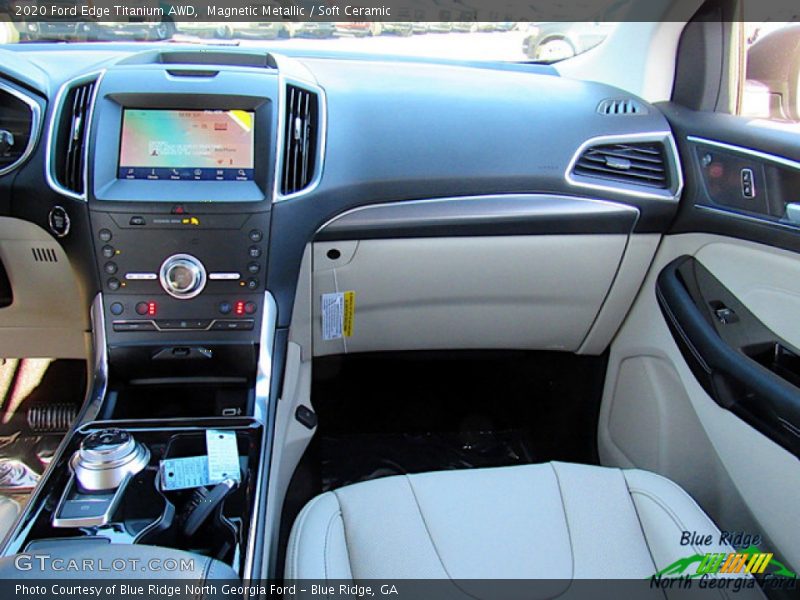 Magnetic Metallic / Soft Ceramic 2020 Ford Edge Titanium AWD