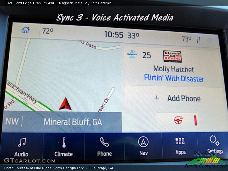 Magnetic Metallic / Soft Ceramic 2020 Ford Edge Titanium AWD