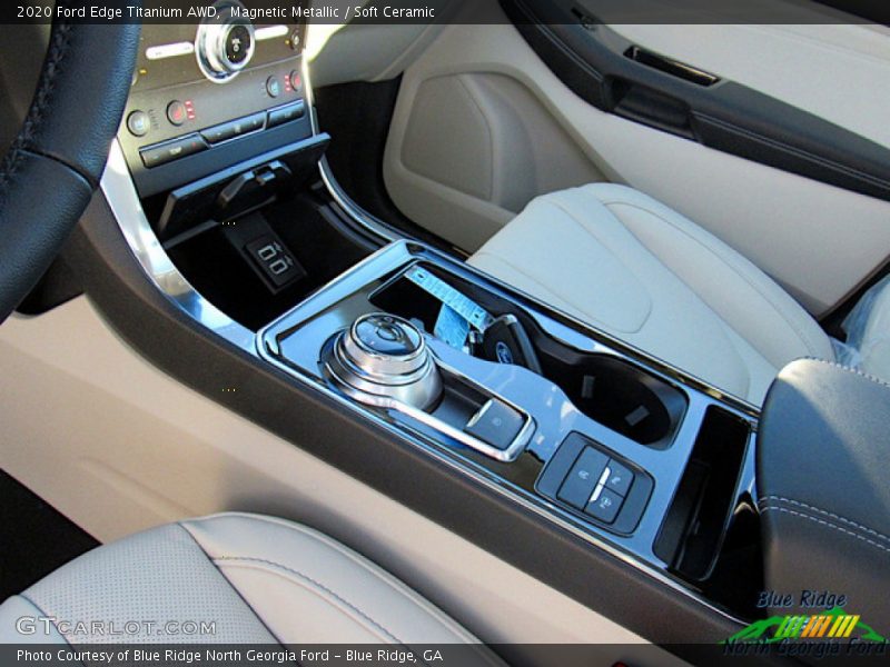 Magnetic Metallic / Soft Ceramic 2020 Ford Edge Titanium AWD