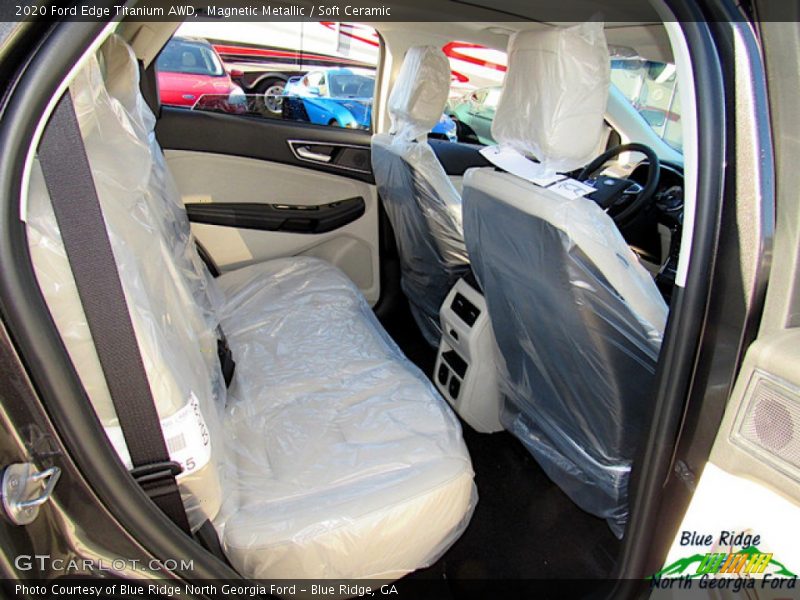 Magnetic Metallic / Soft Ceramic 2020 Ford Edge Titanium AWD